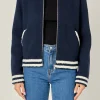 ENGLISH FACTORY Jackets & Coats | Tops*- Knit Bomber Jacket
