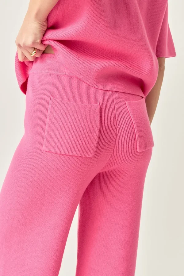 ENGLISH FACTORY Matching Sets | Pants*- Knit Pants PINK