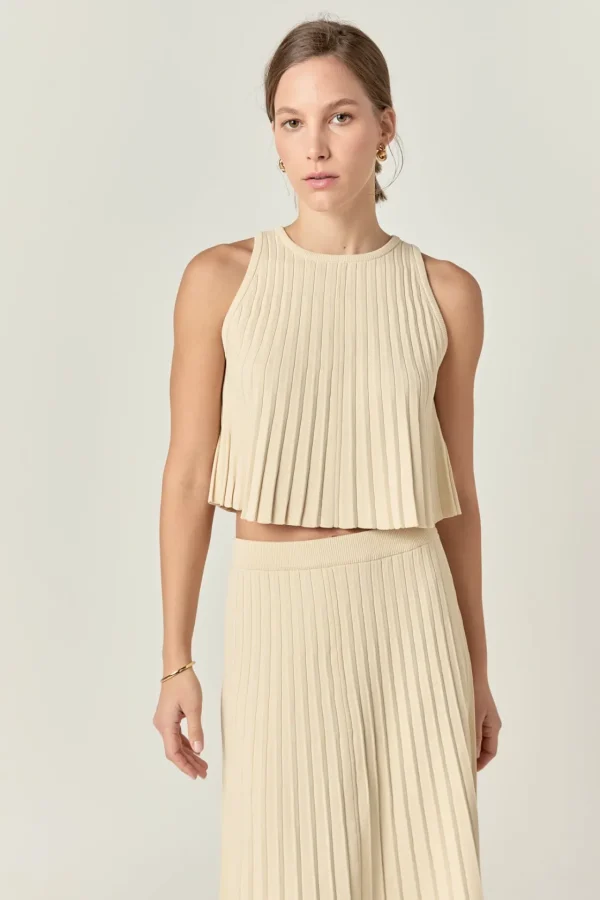 ENGLISH FACTORY Sweaters & Knits | Matching Sets*- Knit Sleeveless Top