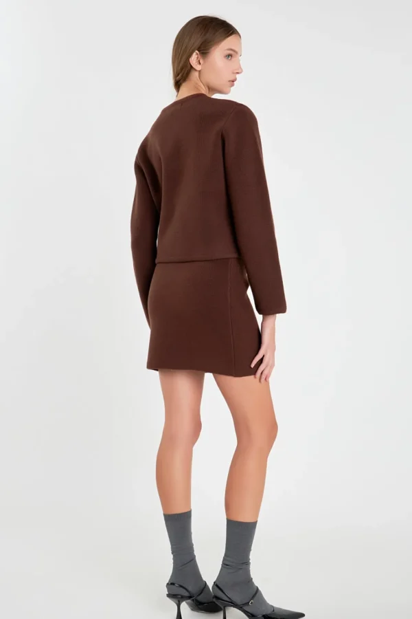 ENGLISH FACTORY Sweaters & Knits | Matching Sets*- Knit Sweater Cardigan