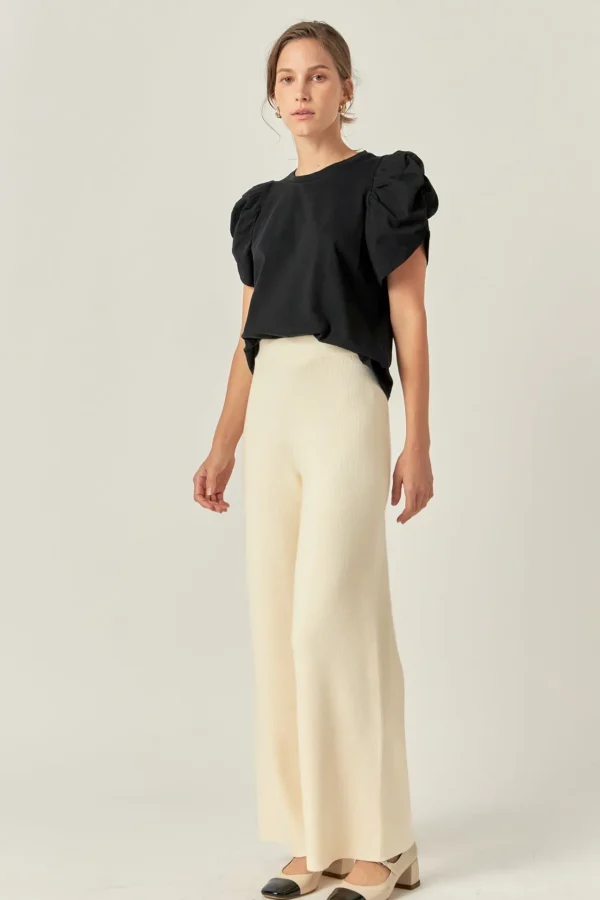 ENGLISH FACTORY Sweaters & Knits | Matching Sets*- Knit Wide Pants