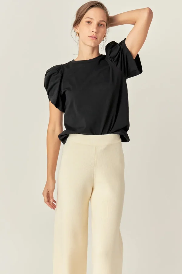 ENGLISH FACTORY Sweaters & Knits | Matching Sets*- Knit Wide Pants