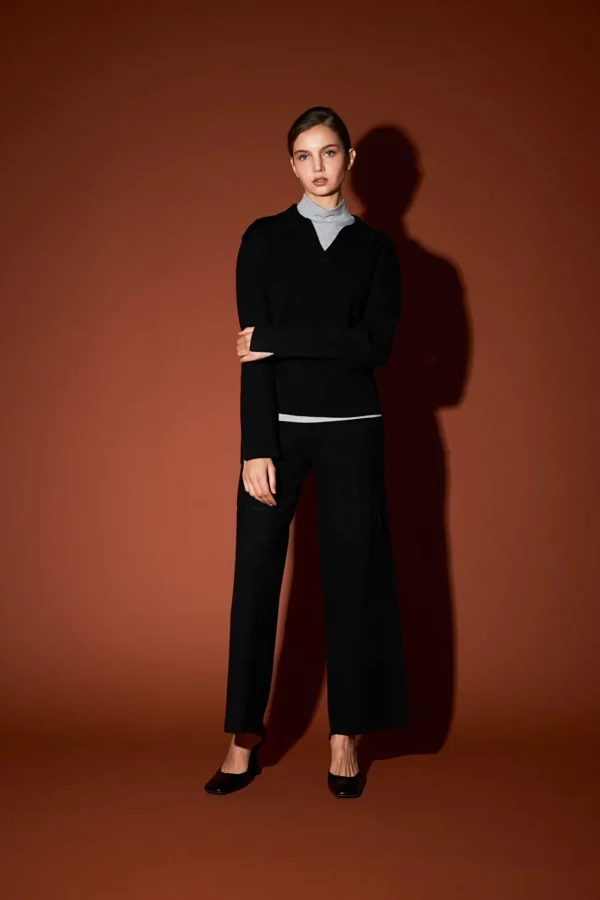 ENGLISH FACTORY Sweaters & Knits | Matching Sets*- Knit Wide Pants
