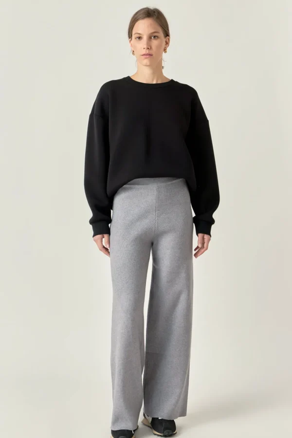 ENGLISH FACTORY Sweaters & Knits | Matching Sets*- Knit Wide Pants