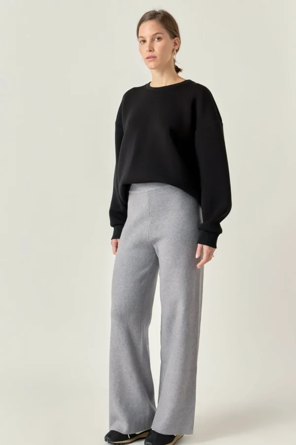 ENGLISH FACTORY Sweaters & Knits | Matching Sets*- Knit Wide Pants