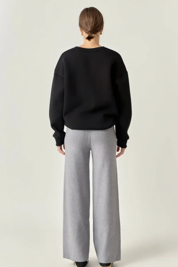 ENGLISH FACTORY Sweaters & Knits | Matching Sets*- Knit Wide Pants