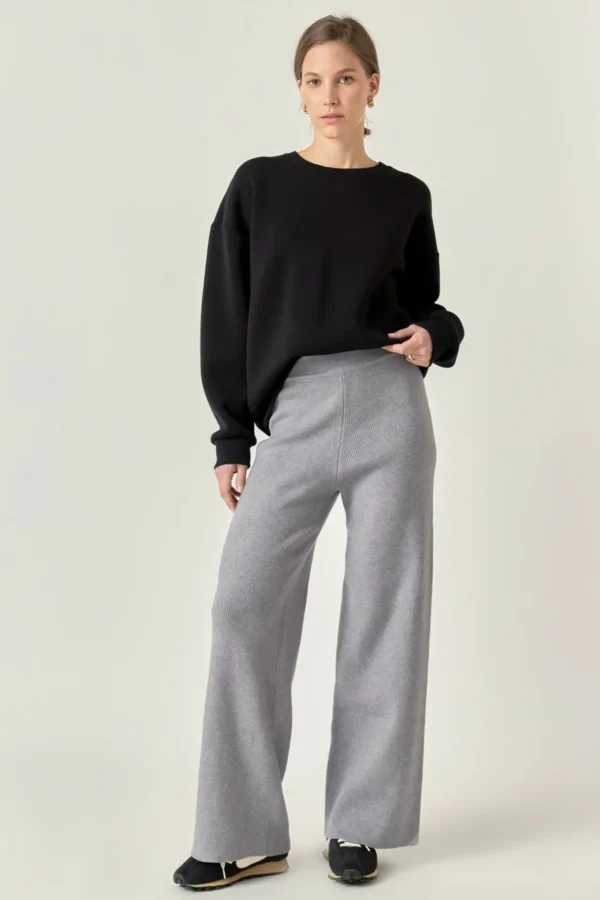 ENGLISH FACTORY Sweaters & Knits | Matching Sets*- Knit Wide Pants