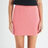 ENGLISH FACTORY Skirts | Tops*- Knitted Mini Skirt PINK