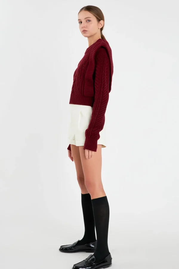 ENGLISH FACTORY Sweaters & Knits*- Knitted Sweater