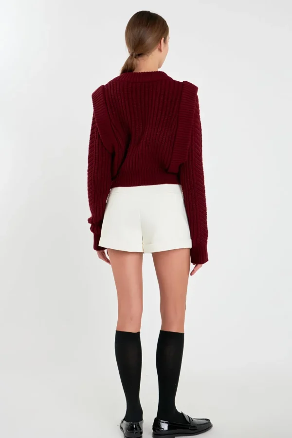 ENGLISH FACTORY Sweaters & Knits*- Knitted Sweater