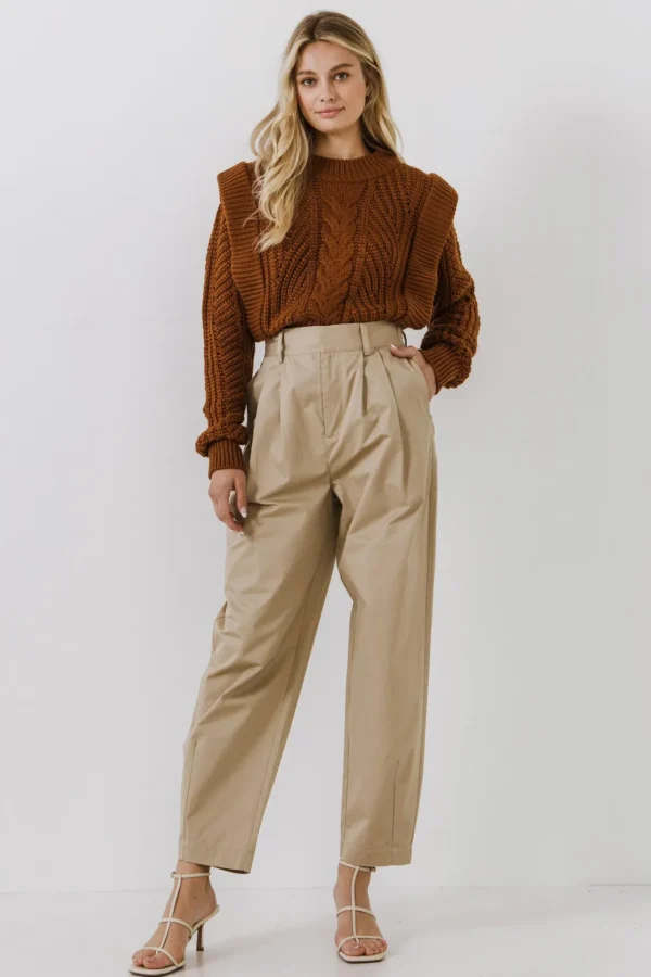 ENGLISH FACTORY Sweaters & Knits*- Knitted Sweater