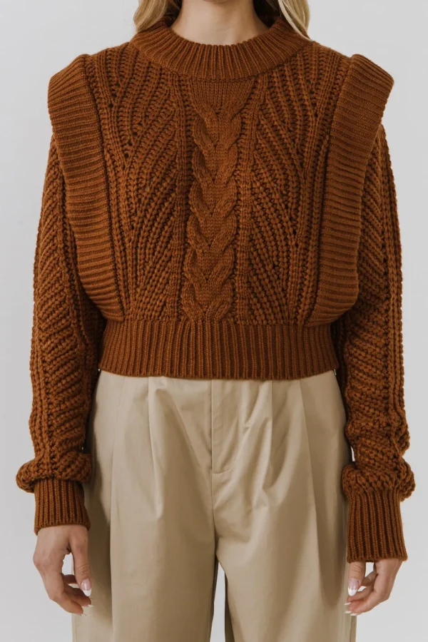 ENGLISH FACTORY Sweaters & Knits*- Knitted Sweater