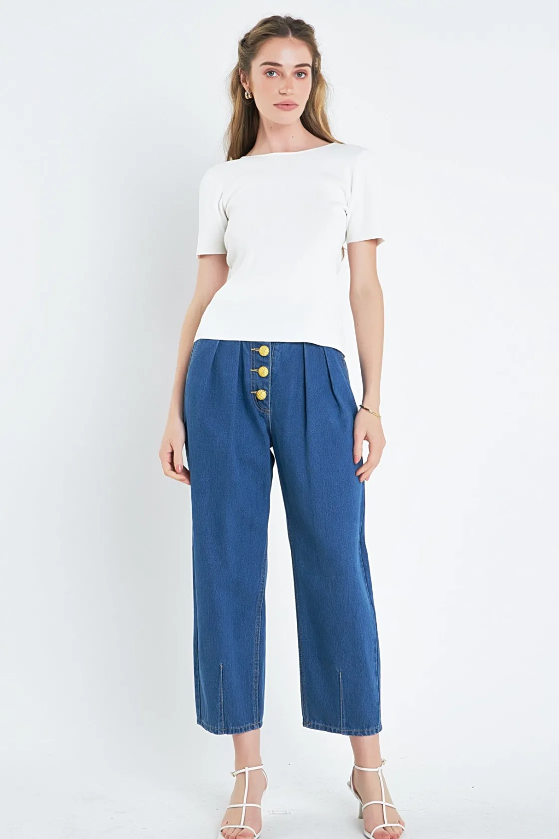 english_factory__knotted__4.webp ENGLISH FACTORY Tops*- Knotted Back Detail Knit Top