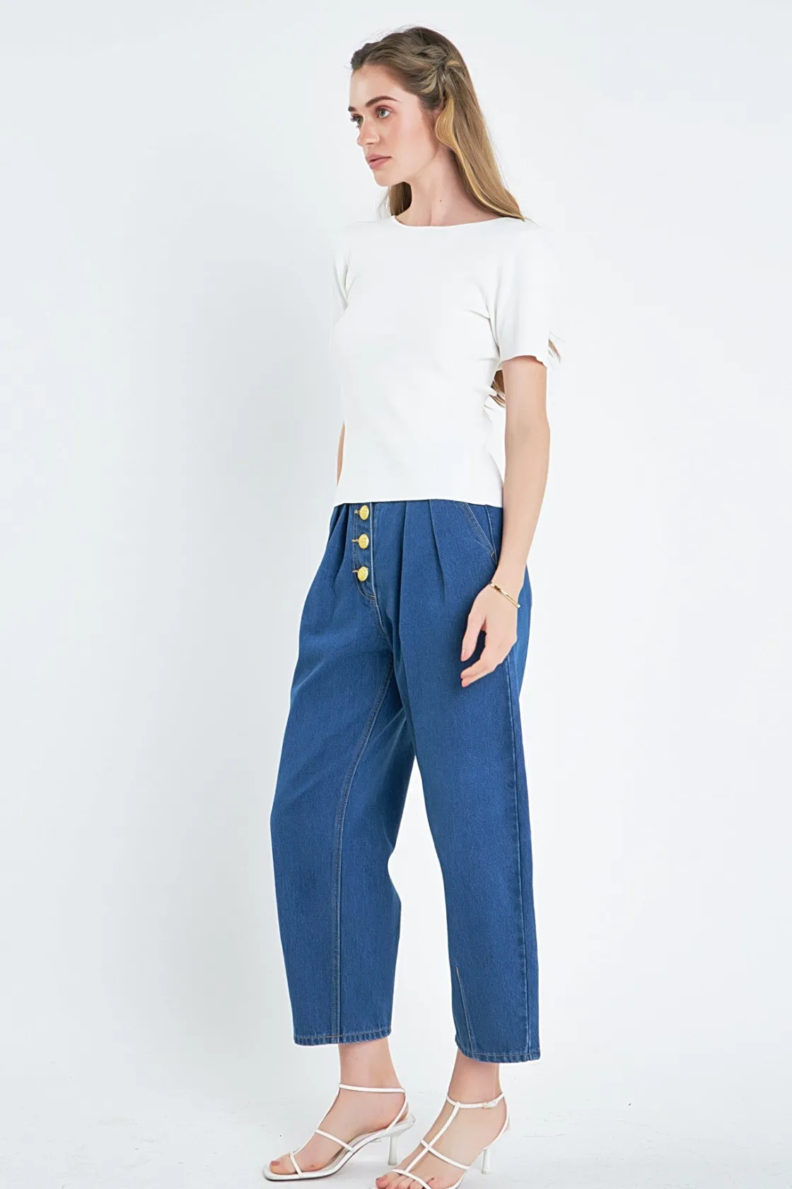 english_factory__knotted__6.webp ENGLISH FACTORY Tops*- Knotted Back Detail Knit Top