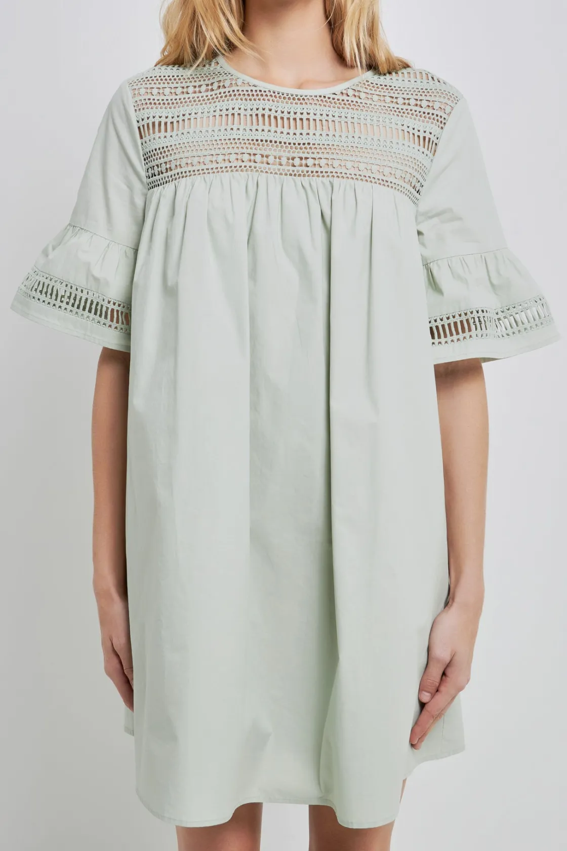 english_factory__lace_det_10.webp ENGLISH FACTORY Lace Dresses | Tops*- Lace Detail Mini Dress