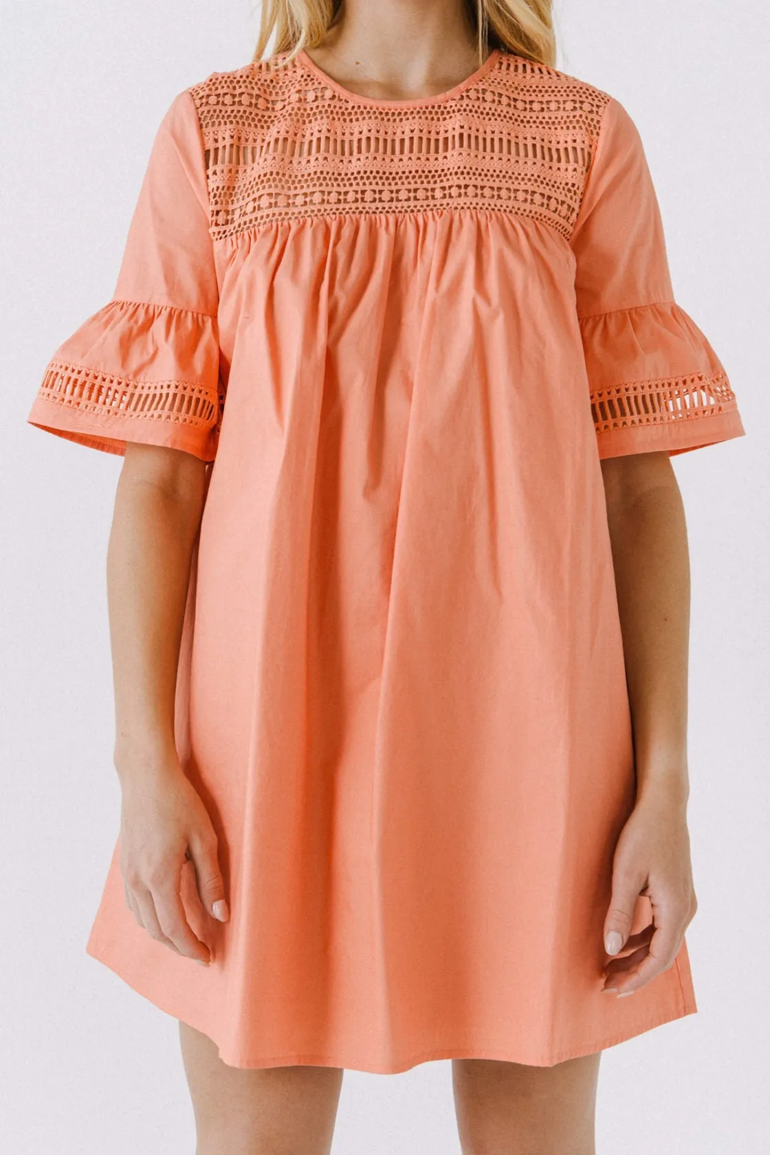 english_factory__lace_det_25.webp ENGLISH FACTORY Lace Dresses | Tops*- Lace Detail Mini Dress