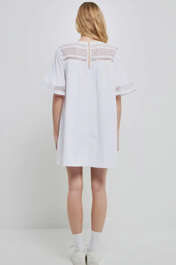 ENGLISH FACTORY Lace Dresses | Tops*- Lace Detail Mini Dress