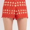 ENGLISH FACTORY Shorts & Skorts | Tops*- Lace Shorts ORANGE