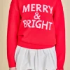 ENGLISH FACTORY Sweaters & Knits*- Lettering Sweater RED