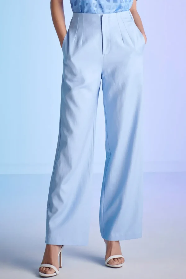 ENGLISH FACTORY Matching Sets | Pants*- Linen Blend Pants