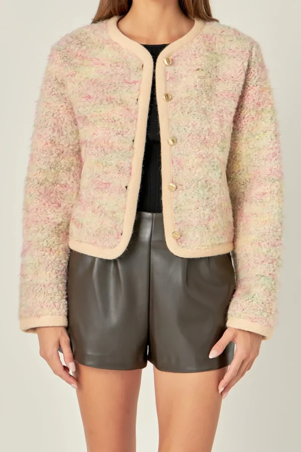 ENGLISH FACTORY Jackets & Coats | Tops*- Long Sleeve Jacket MULTI