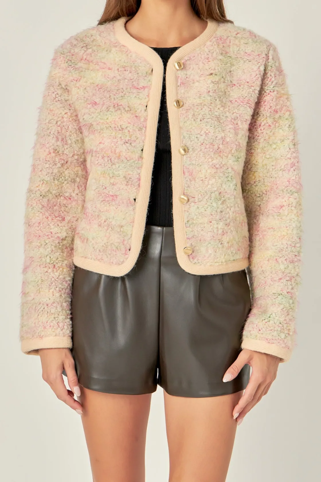 english_factory__long_sle_0-2.webp ENGLISH FACTORY Jackets & Coats | Tops*- Long Sleeve Jacket MULTI