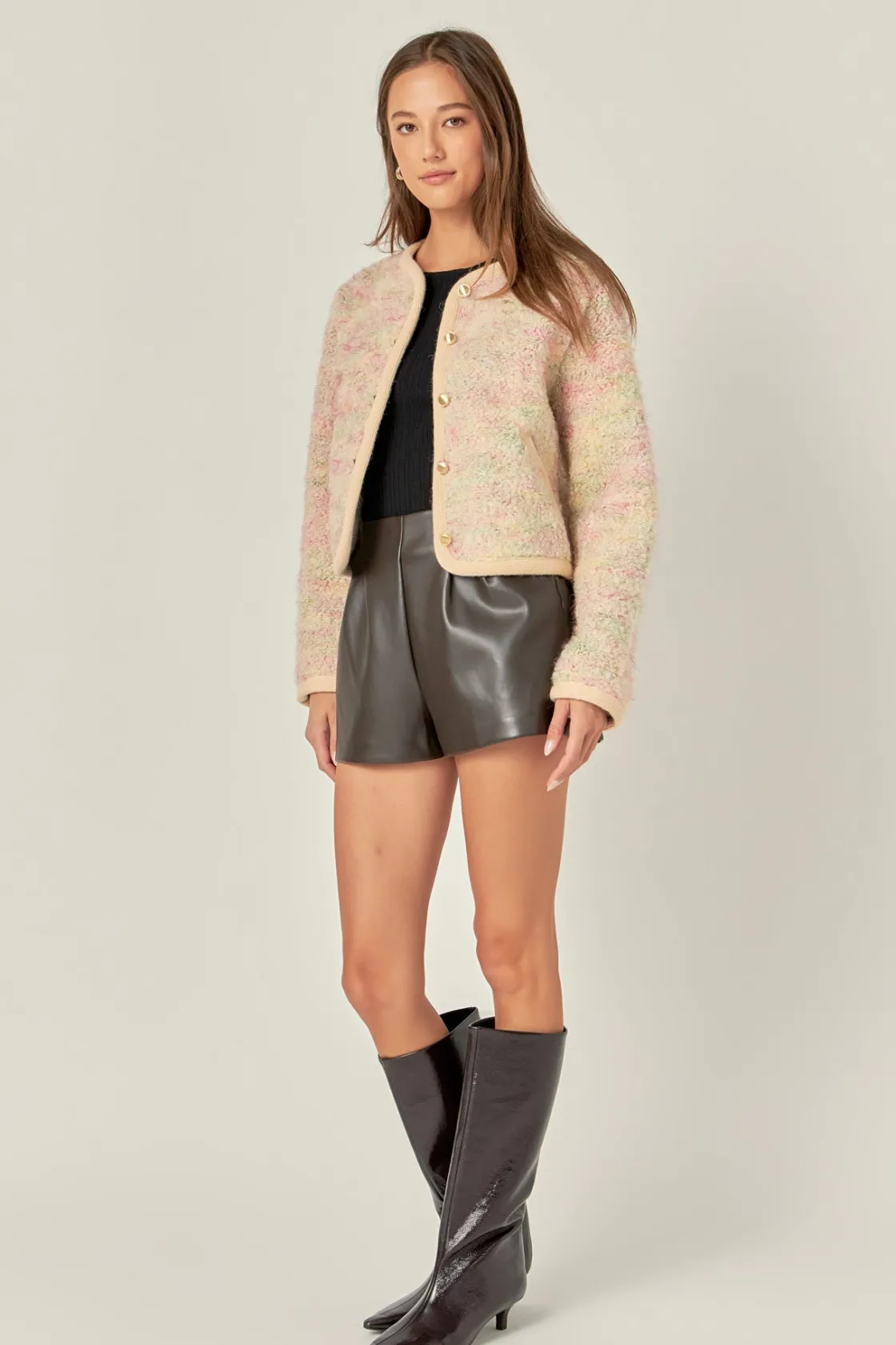 english_factory__long_sle_1-2.webp ENGLISH FACTORY Jackets & Coats | Tops*- Long Sleeve Jacket MULTI