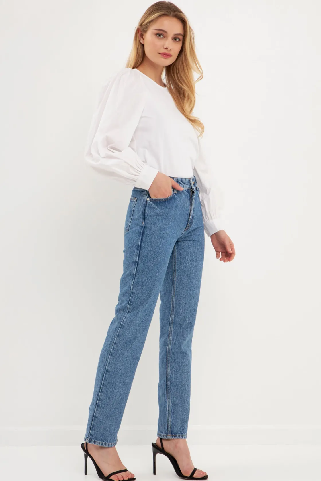 english_factory__longslee_1.webp ENGLISH FACTORY Tops*- Long-Sleeve Mixed Media Top