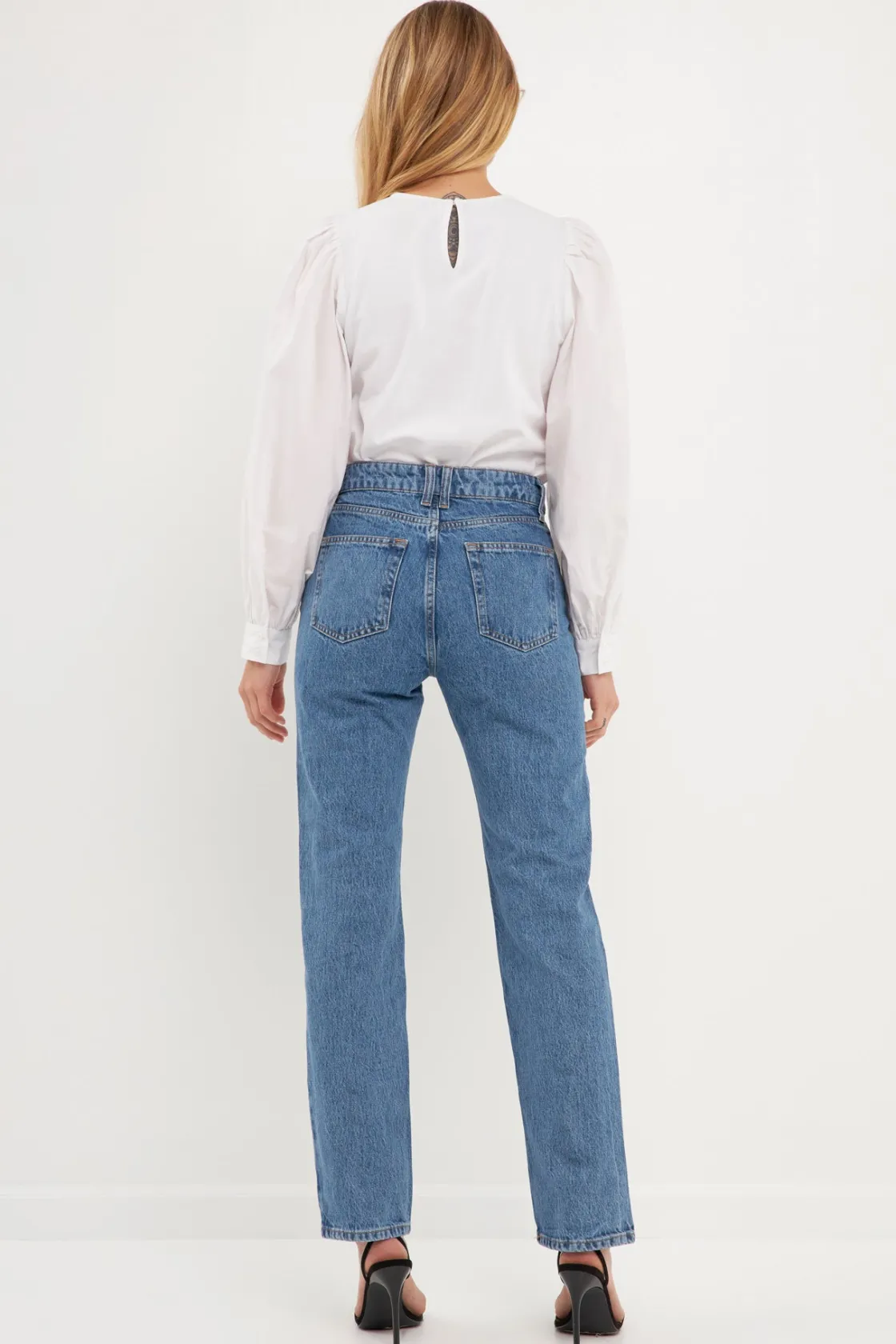 english_factory__longslee_2.webp ENGLISH FACTORY Tops*- Long-Sleeve Mixed Media Top