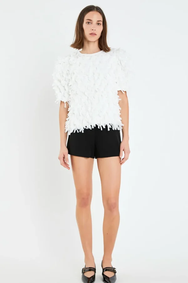 ENGLISH FACTORY Shorts & Skorts | Tops*- Low-rise Shorts