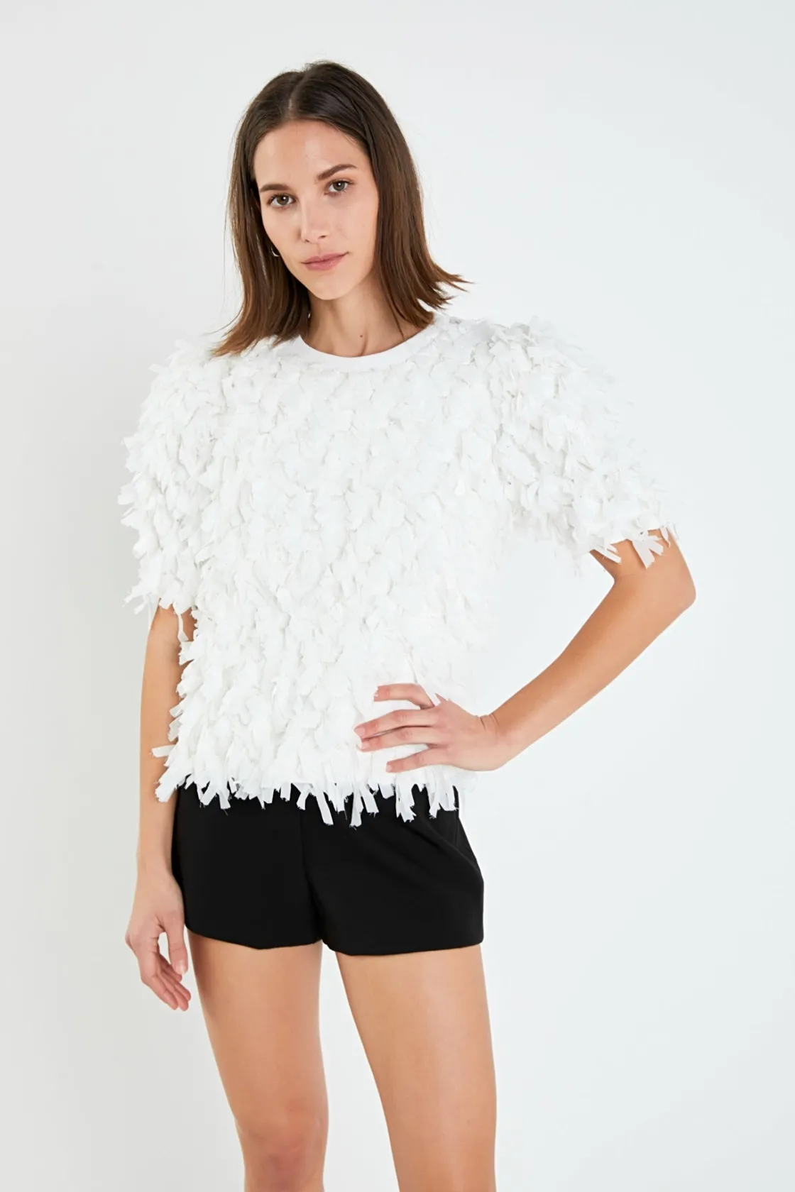 english_factory__lowrise__8.webp ENGLISH FACTORY Shorts & Skorts | Tops*- Low-rise Shorts