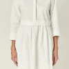 ENGLISH FACTORY White Dresses | Tops*- Mini Shirt Dress