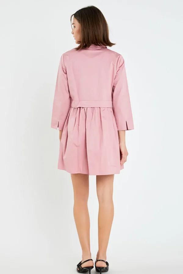 ENGLISH FACTORY White Dresses | Tops*- Mini Shirt Dress