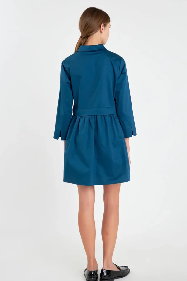 ENGLISH FACTORY White Dresses | Tops*- Mini Shirt Dress