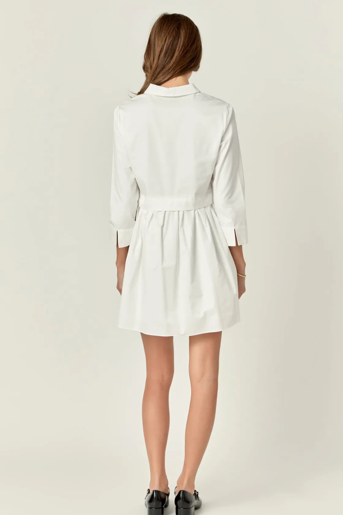 english_factory__mini_shi_2.webp ENGLISH FACTORY White Dresses | Tops*- Mini Shirt Dress