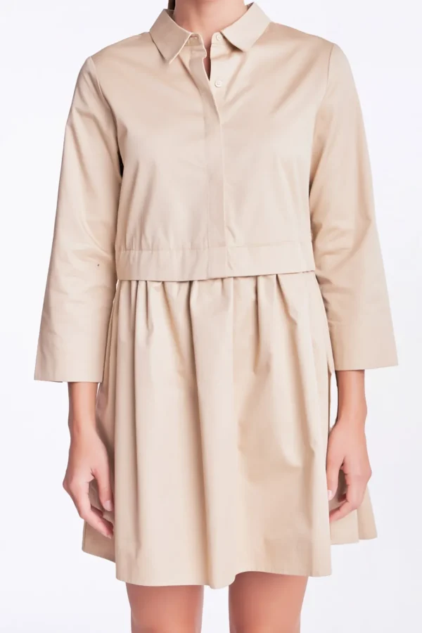 ENGLISH FACTORY White Dresses | Tops*- Mini Shirt Dress