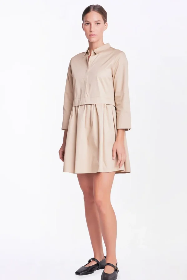 ENGLISH FACTORY White Dresses | Tops*- Mini Shirt Dress