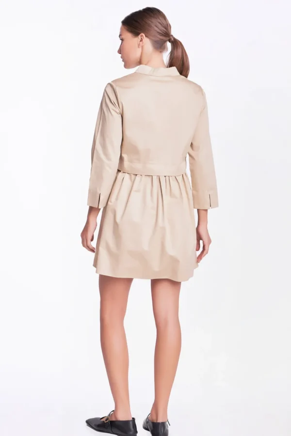 ENGLISH FACTORY White Dresses | Tops*- Mini Shirt Dress