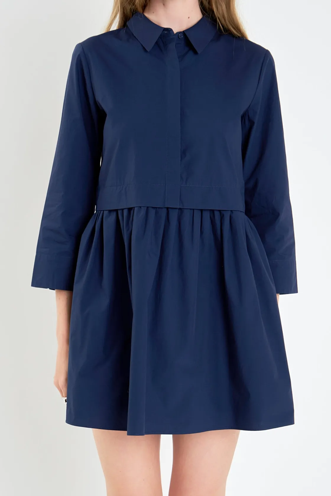 english_factory__mini_shi_25.webp ENGLISH FACTORY White Dresses | Tops*- Mini Shirt Dress