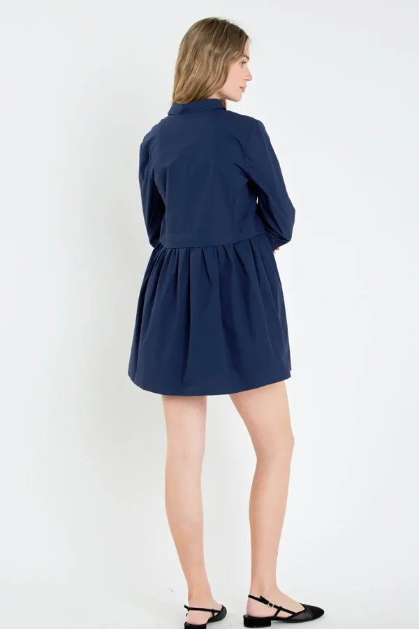 ENGLISH FACTORY White Dresses | Tops*- Mini Shirt Dress