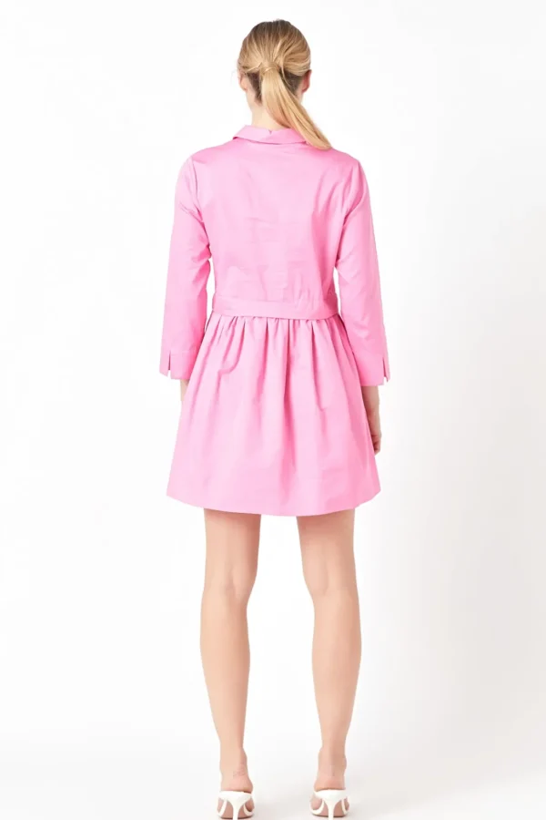 ENGLISH FACTORY White Dresses | Tops*- Mini Shirt Dress