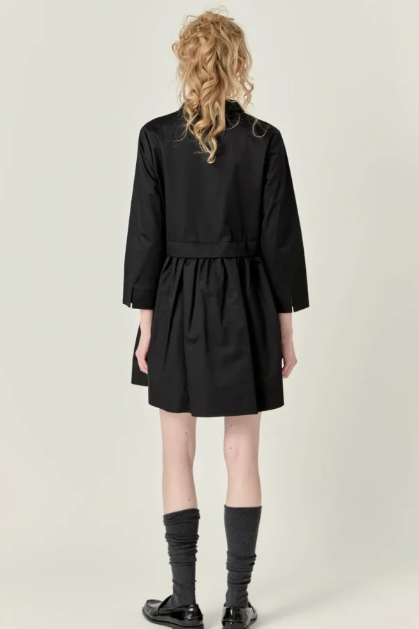 ENGLISH FACTORY White Dresses | Tops*- Mini Shirt Dress