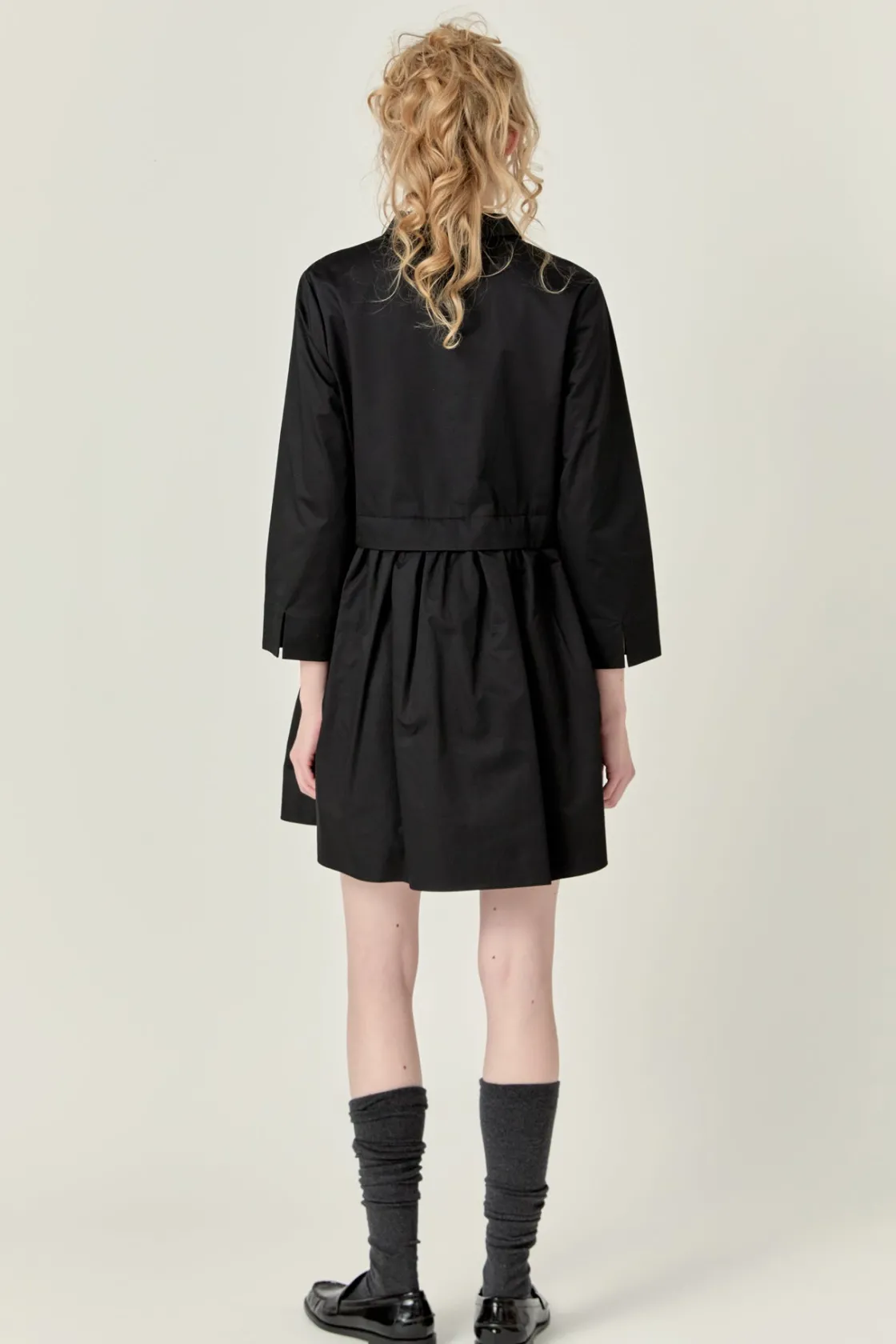 english_factory__mini_shi_7.webp ENGLISH FACTORY White Dresses | Tops*- Mini Shirt Dress