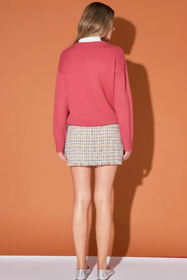 ENGLISH FACTORY Skirts*- Mini Skirt BEIGE