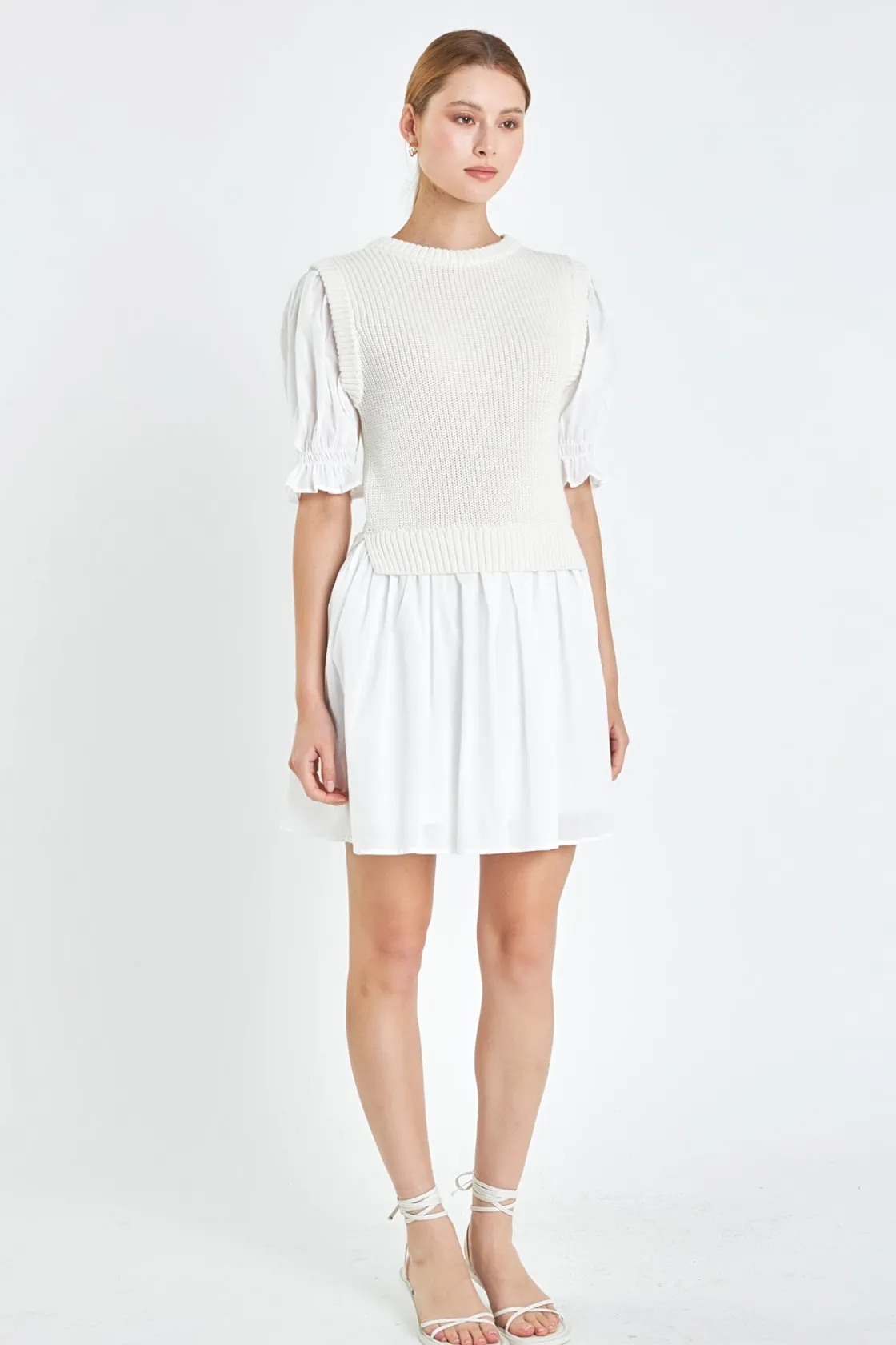 english_factory__mix_medi_1-9.webp ENGLISH FACTORY White Dresses | Tops*- Mix Media Dress in WHITE