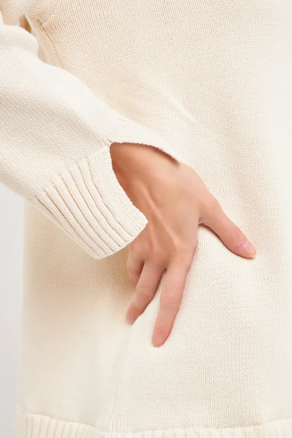 ENGLISH FACTORY Knit Dresses | Sweaters & Knits*- Mixed Media Pleated Mini Dress