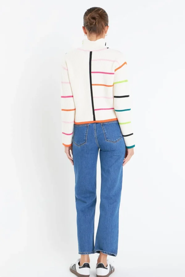 ENGLISH FACTORY Sweaters & Knits*- Colored Stripe Sweater MULTI