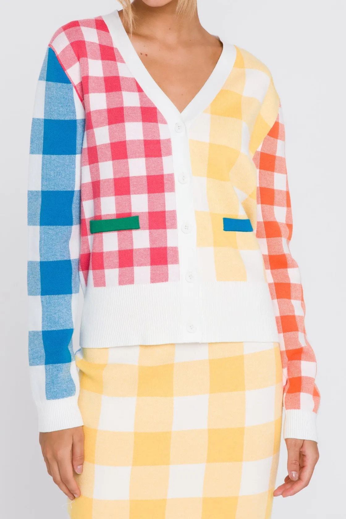 english_factory__multi_gi_0-1.webp ENGLISH FACTORY Sweaters & Knits*- Gingham Cardigan MULTI