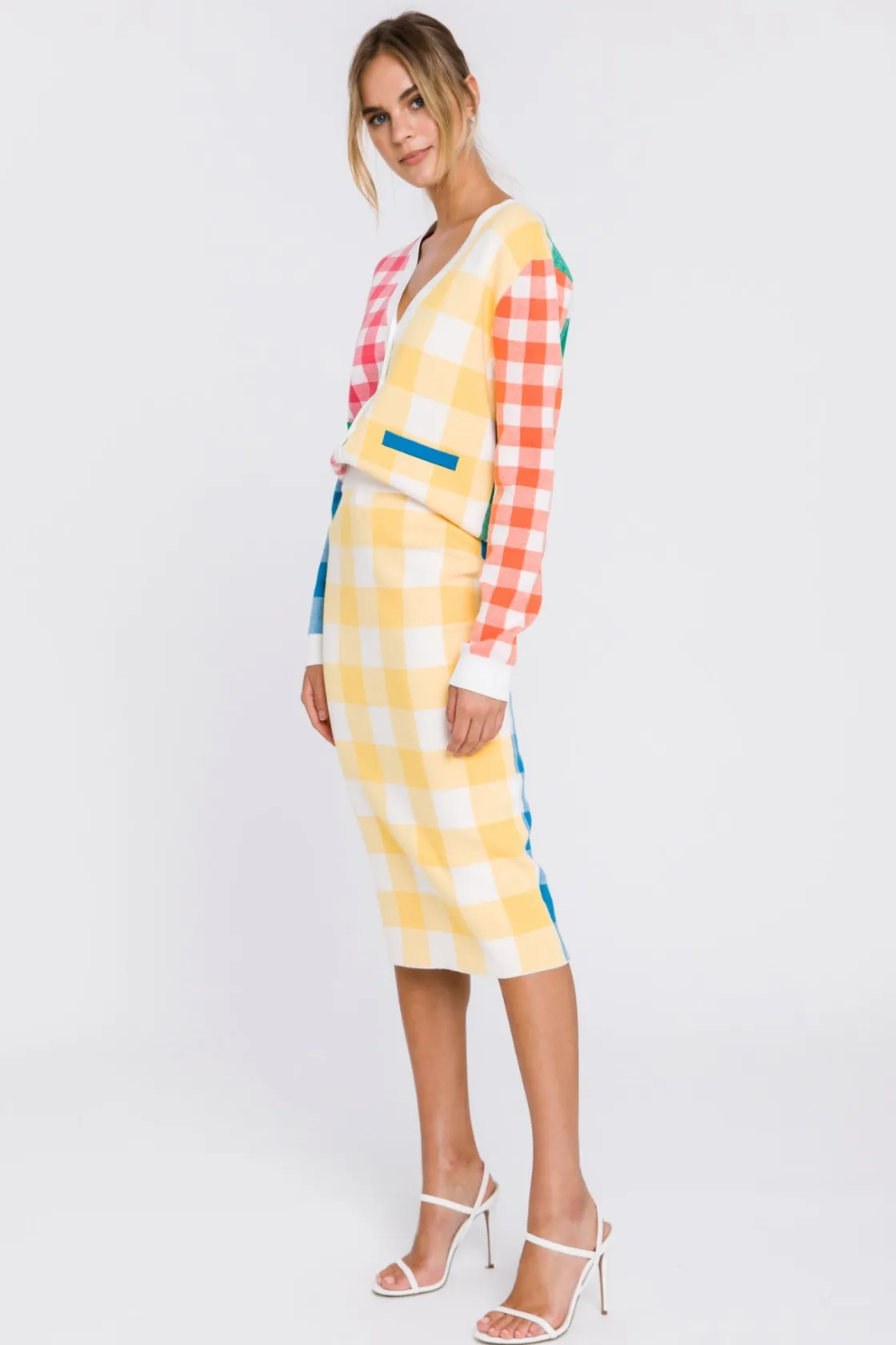 english_factory__multi_gi_1-1.webp ENGLISH FACTORY Sweaters & Knits*- Gingham Cardigan MULTI
