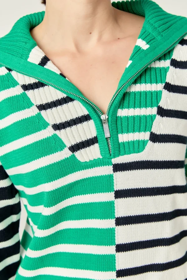 ENGLISH FACTORY Sweaters & Knits | Tops*- Multi Stripe Knit